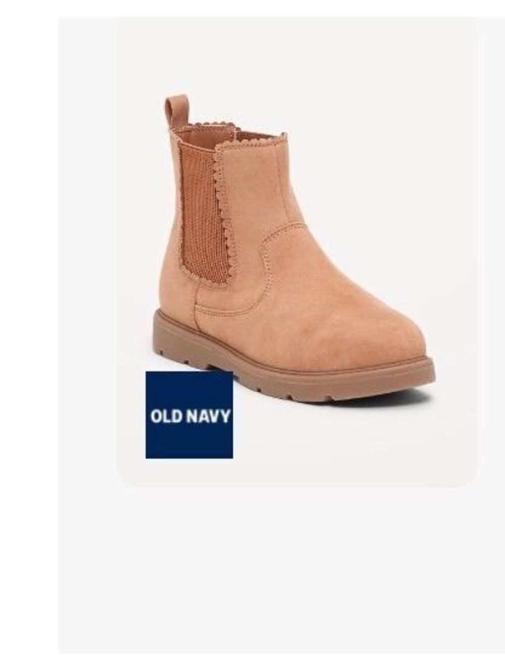 Faux-Suede  Chelsea boots